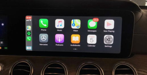 CarPlay Android Auto Camara Mercedes NTG5.5 Classe C E S W205 W222 W213