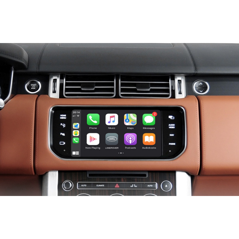 CarPlay Android Auto Camara Range Rover InControl 8" Harman Evoque Sort Discovery