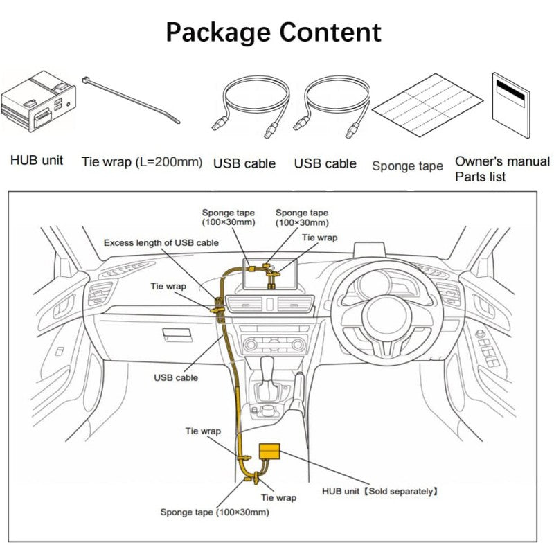 CarPlay & Android Auto Mazda MZD CX-3 CX-5 CX-9 MX-5 2 3 6