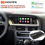 CarPlay Android Auto Mirrorlink Camara Audi MMI 3G A4 A5 A6 A7 Q5 Q7