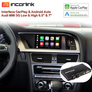 CarPlay Android Auto Mirrorlink Camara Audi MMI 3G A4 A5 A6 A7 Q5 Q7