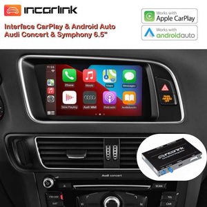 CarPlay Android Auto Mirrorlink Camara Audi A4 A5 Q5 Concert Symphony