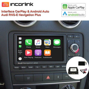 CarPlay Android Auto USB Camara Audi RNS-E A3 A4 TT R8