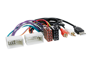 Conector ISO Hyundai Azera Elantra H1 H350 i10 i20 i30 i40 i45 ix35 ix45 Santa Fe Sonata Tucson