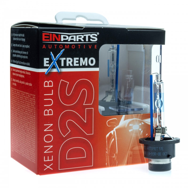 DUOPACK XENON EPD2S EXTREMO 35W 6000K – Pack 2 Lâmpadas D2S
