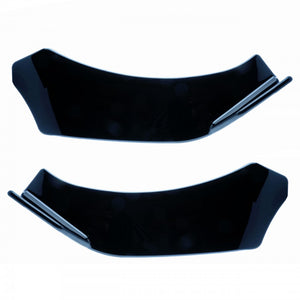 Splitter Dianteiro Universal em ABS Preto Brilhante V2