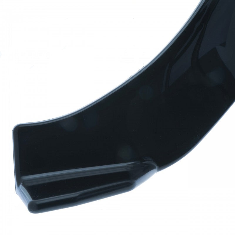 Splitter Dianteiro Universal em ABS Preto Brilhante V3