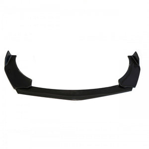 Splitter Dianteiro Universal em ABS Preto Brilhante V3