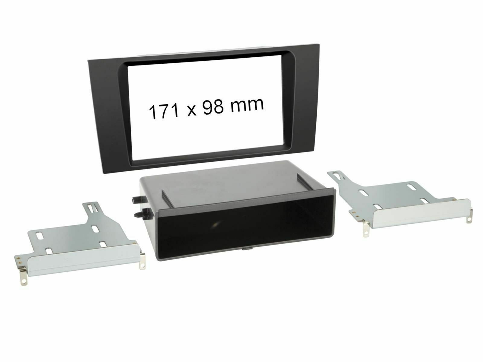 Frente Radio 1DIN 2DIN Audi A4
