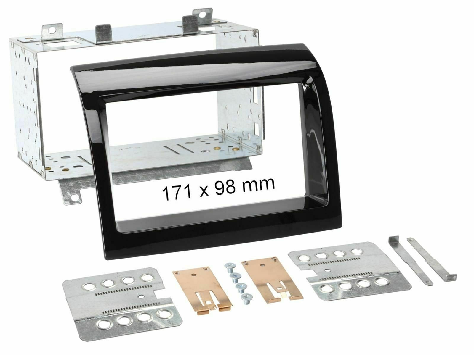 Frente Radio 2Din Citroen Jumper Relay