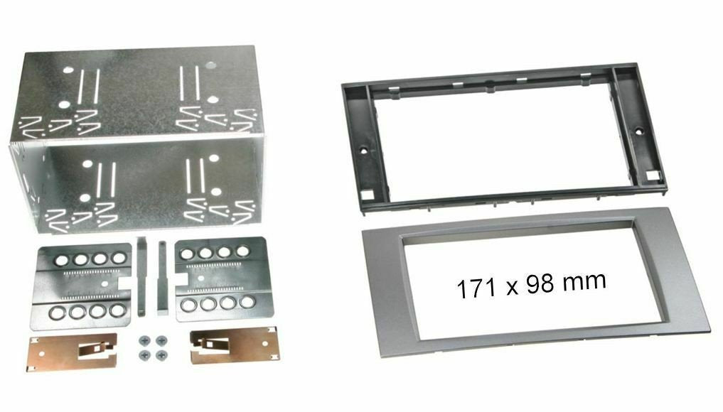 Frente Radio 2DIN Ford Fiesta Focus C-Max Fusion Galaxy Kuga S-Max Transit