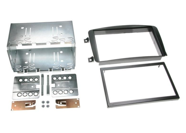 Frente Radio 2Din Mercedes Classe C SportCoupe CLK G Vito Viano