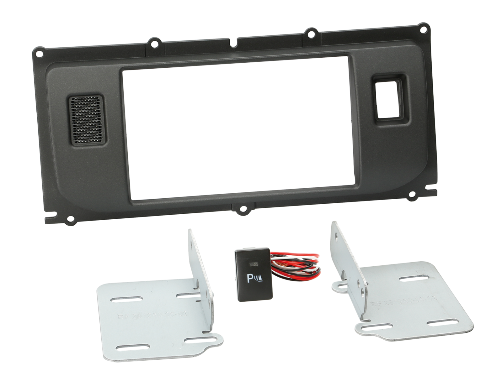 Frente Radio 2DIN Range Rover Evoque