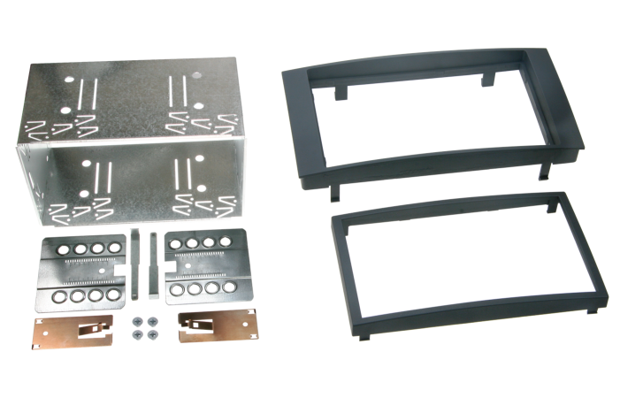 Frente Radio 2Din Volkswagen Touareg Caravelle Multivan