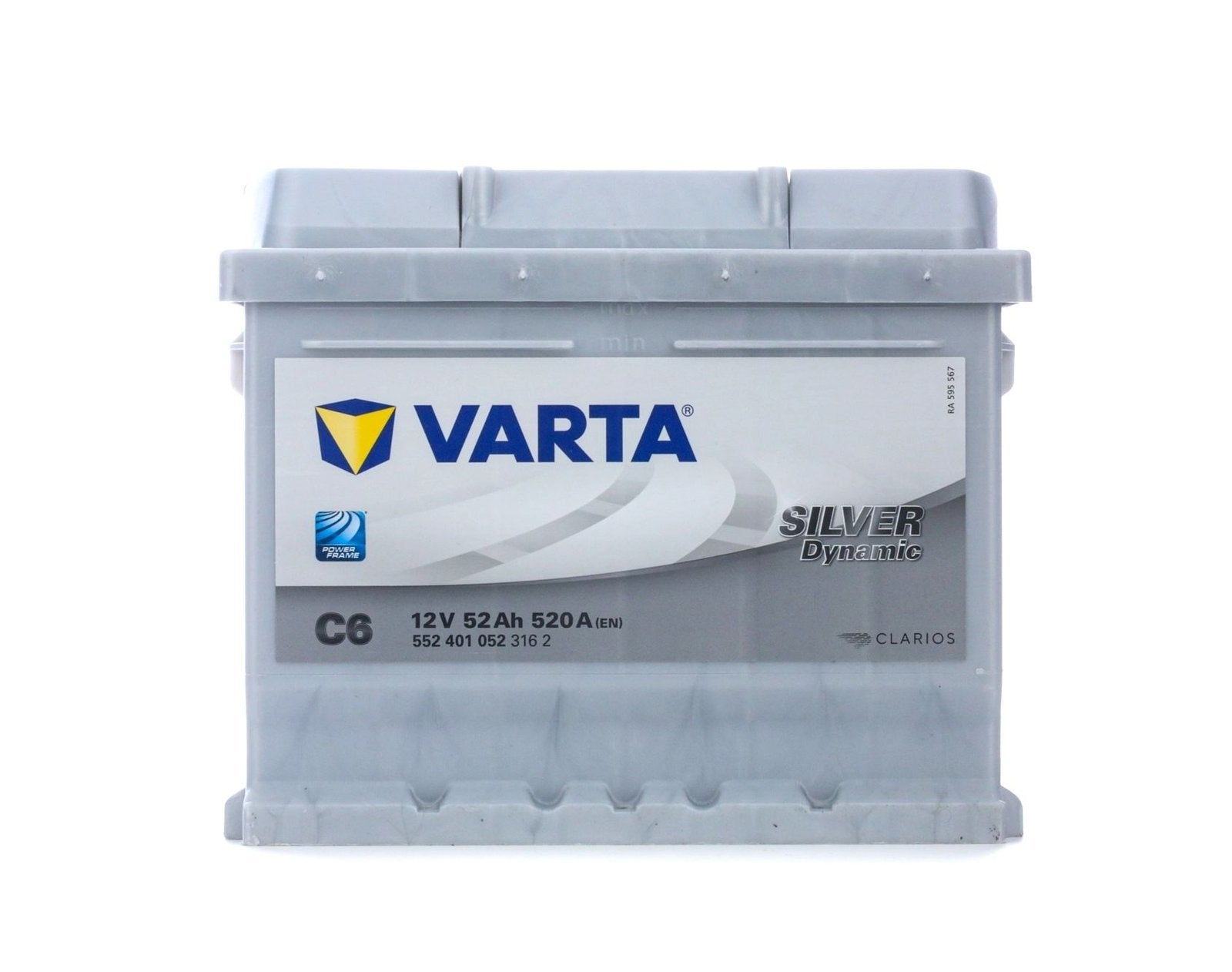 VARTA C6 Bateria de arranque 12V 52Ah 520A B13 Bateria chumbo-ácido