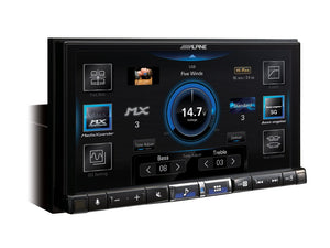 Auto Rádio 2 DIN Alpine ILX-705D com RDS, DAB+, Bluetooth, CarPlay e Android Auto