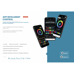 Iluminação Ambiente Audi A4 B8 2017-2022