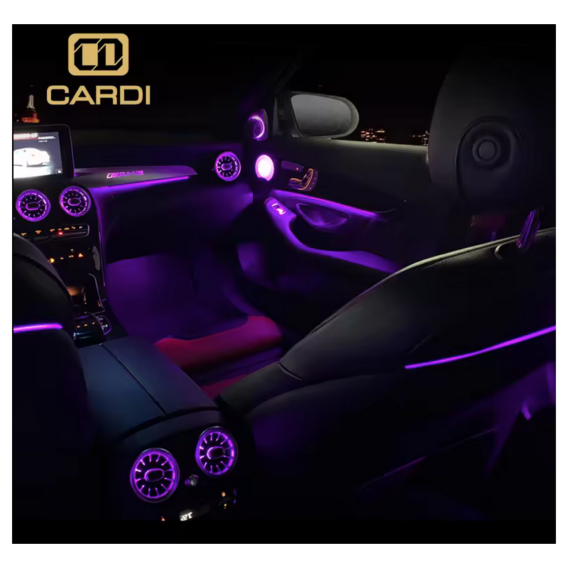 Iluminação Ambiente para Mercedes Classe C-Coupe C205 64 Cores | Controlo por App | Bluetooth | LED RGBW