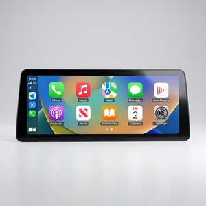 Monitor 12,3" BKAP com CarPlay para BMW Série 5 E60/E61 (2003-2008) – Sistema CCC