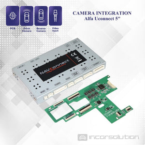 Interface Video Camara Frontal Traseira Alfa Giulietta Mito - UCONNECT 5.0