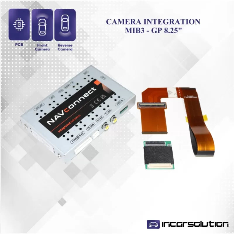 Interface Camara Traseira MIB3 GP 8.25" Seat Arona Ateca Ibiza Terraco Leon