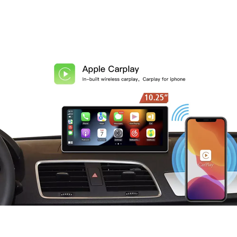 Monitor 10.25" Android Audi Concert Q3 RMC CarPlay Android Auto