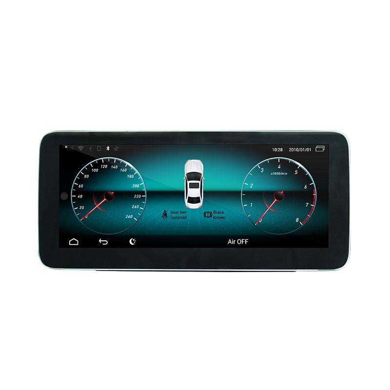 Monitor 10.25” Android 13 para Mercedes NTG5.5 CarPlay & Android Auto | Compatível com Classe C W205
