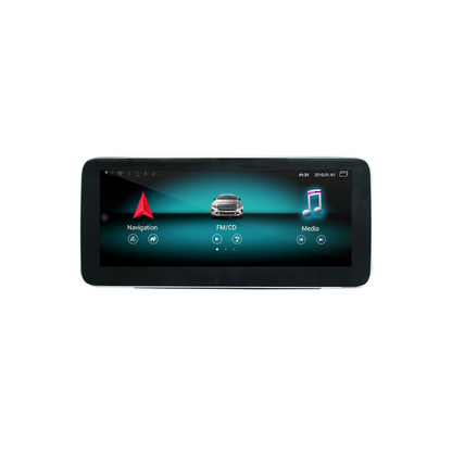Monitor CarPlay/Android Auto 10.25" para Mercedes NTG5 – Classe C, GLC, V, X