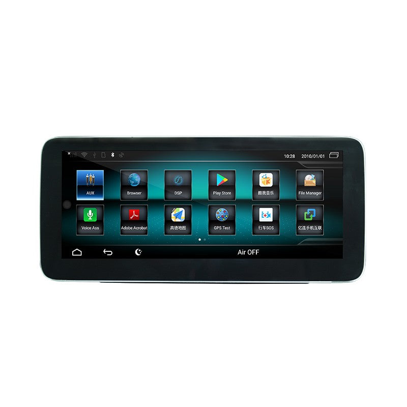 Monitor CarPlay/Android Auto 10.25" para Mercedes NTG5 – Classe C, GLC, V, X