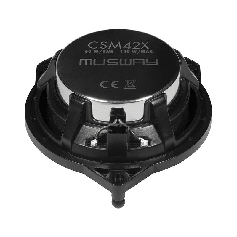 Musway CSM4.2X – Colunas Coaxiais 2 Vias 10cm (4") Mercedes Classe C, E, GLC