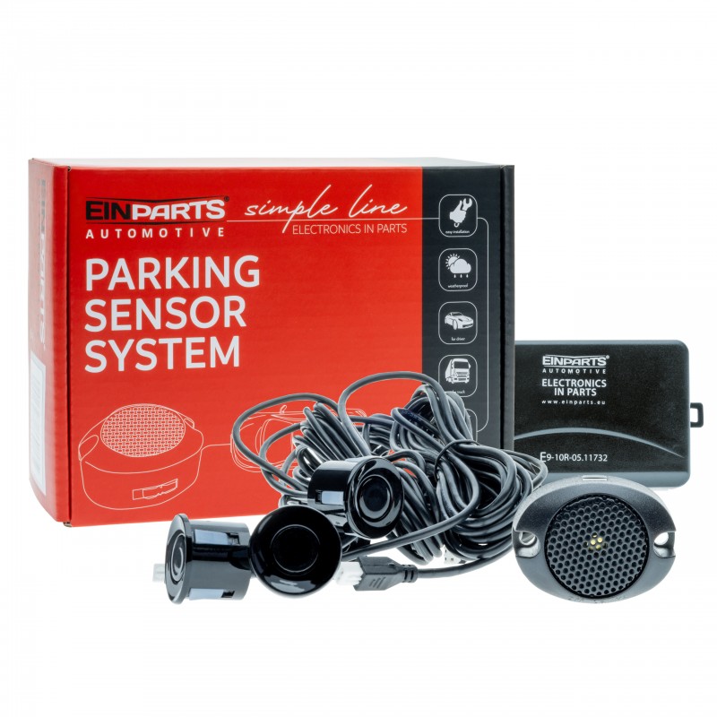 Kit de Sensores de Estacionamento EPPBUZZERS Nº52 – 4 Sensores Traseiros