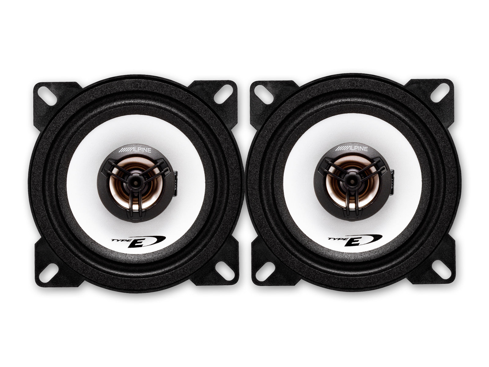 Alpine SXE-1025S - colunas 2 vias coaxiais 4" 10cm - alta performance