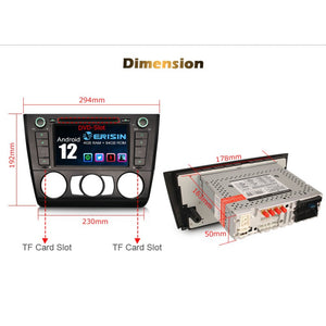 Radio CarPlay Android Auto Bluetooth USB BMW Serie 1 E81 E82 E87 E88