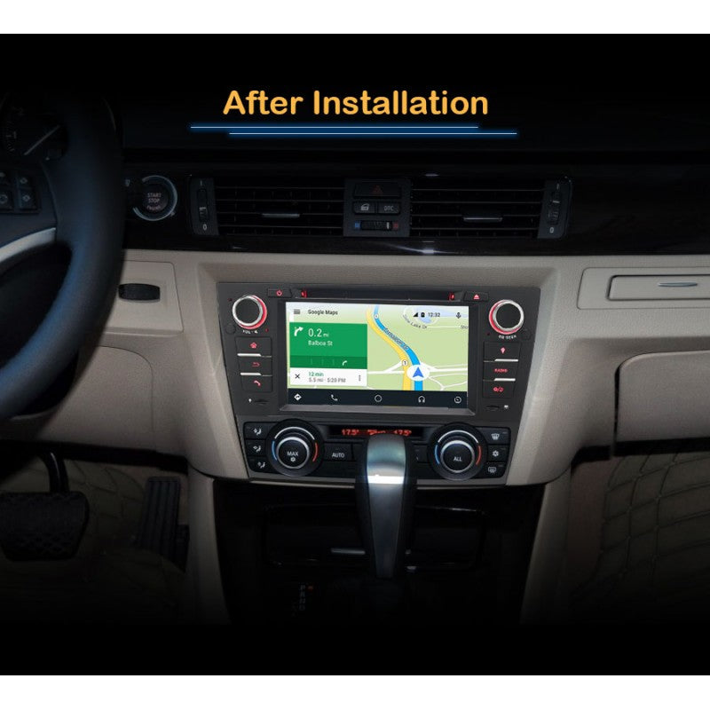 Radio CarPlay Android Auto Bluetooth USB BMW Serie 3 E90 E91 E92 E93