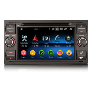 Radio CarPlay Android Auto Bluetooth USB Ford Fiesta Focus Fusion Galaxy Kuga Transit
