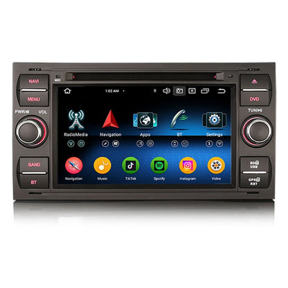 Radio CarPlay Android Auto Bluetooth USB Ford Fiesta Focus Fusion Galaxy Kuga Transit