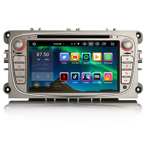 Radio CarPlay Android Auto Bluetooth USB Ford Focus Galaxy Mondeo S-Max Turner Connect