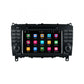 Rádio Android 13 para Mercedes CLK C209 / A209 CarPlay & Android Auto | 7” Tátil | GPS | Wi-Fi | Plug & Play