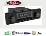 Radio Retrosound "Motor-2DAB" Design "Black" RDS USB Bluetooth