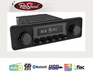 Radio Retrosound "Motor-2DAB" Design "Black" RDS USB Bluetooth