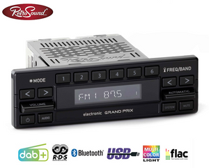 Radio Retrosound "Motor-2DAB" Design "Grand Prix" RDS USB Bluetooth