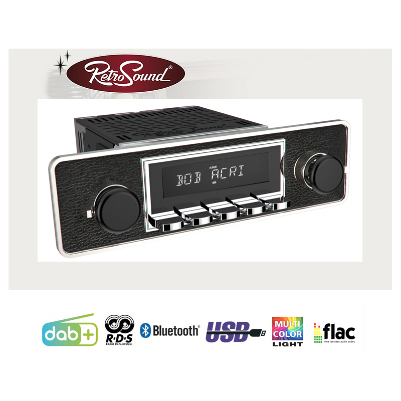 Radio Retrosound "Motor-6DAB" Design "Trim" RDS USB Bluetooth