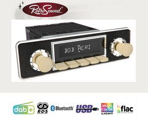 Radio Retrosound "Motor-2DAB" Design "Ivory" RDS USB Bluetooth