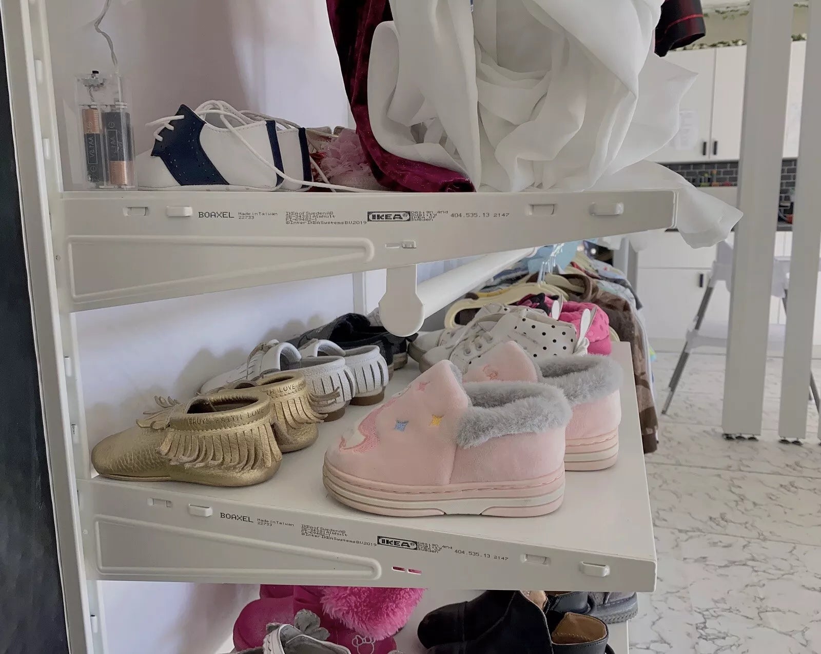 BOAXEL Suporte, branco, 40 cm