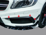Flaps Aerodinâmicos para Mercedes Classe A W176 (Estilo A45 AMG®)